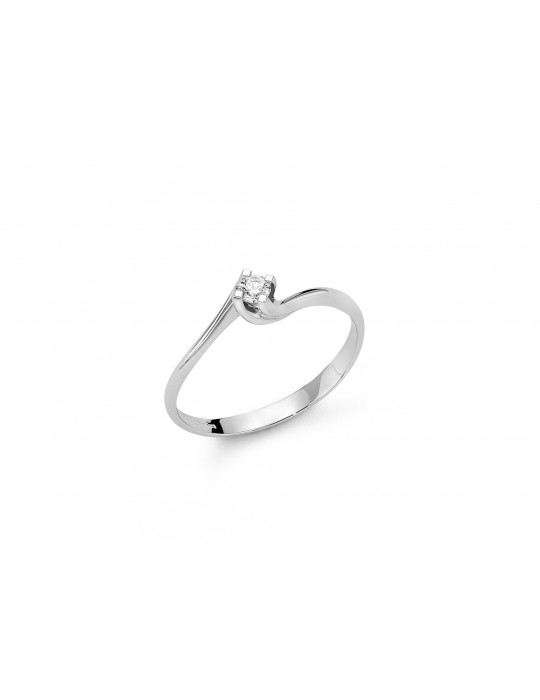 MILUNA - ANELLO SOLITARIO VALENTINO - LID5180-010