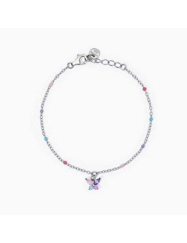 MABINA - BRACCIALE SECRET GARDEN CON FARFALLA
