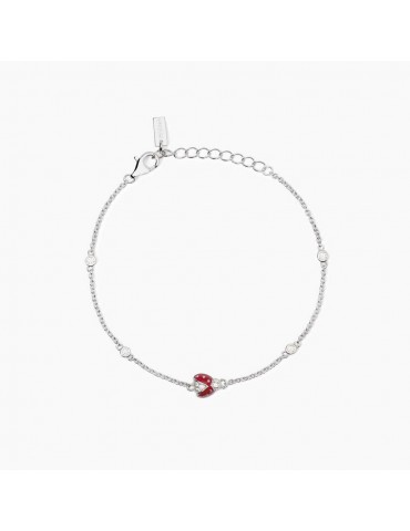MABINA - BRACCIALE COCCINELLE CON ZIRCONI - 533892