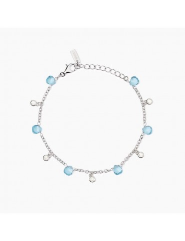 MABINA - BRACCIALE BEAUTY CODE AZZURRO - 533893
