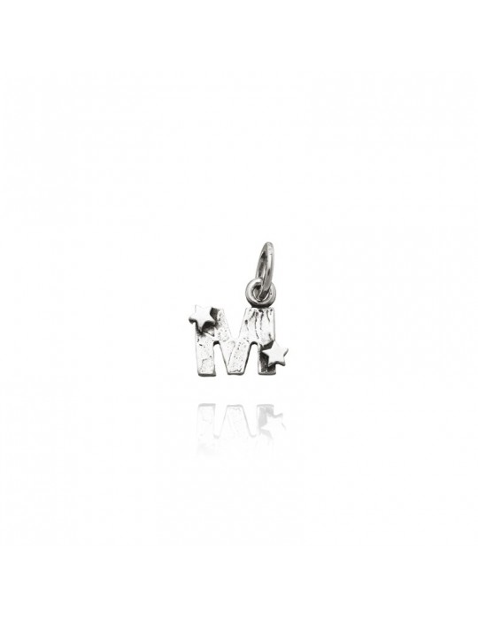 RASPINI - CHARM LETTERA M CON STELLE - 06657