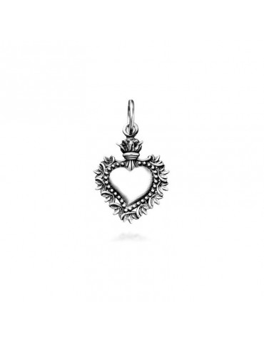 RASPINI - CHARM CUORE VOTIVO FOGLIE - 11284