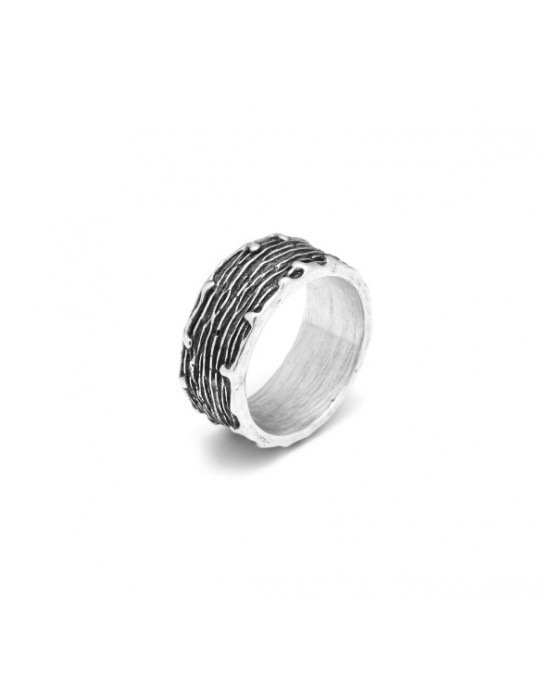 RASPINI - ANELLO FASCIA GRAFFIATO MISURA 26 11320