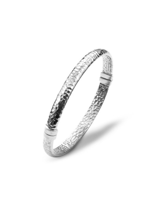 RASPINI - BANGLE MOON ROCK PICCOLO SILVER - 10825