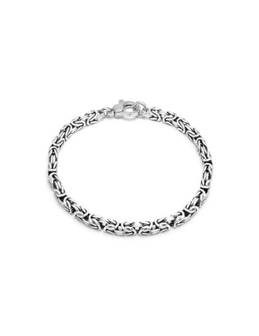 RASPINI - BRACCIALE MAGLIA BIZANTINA QUADRA 11065L