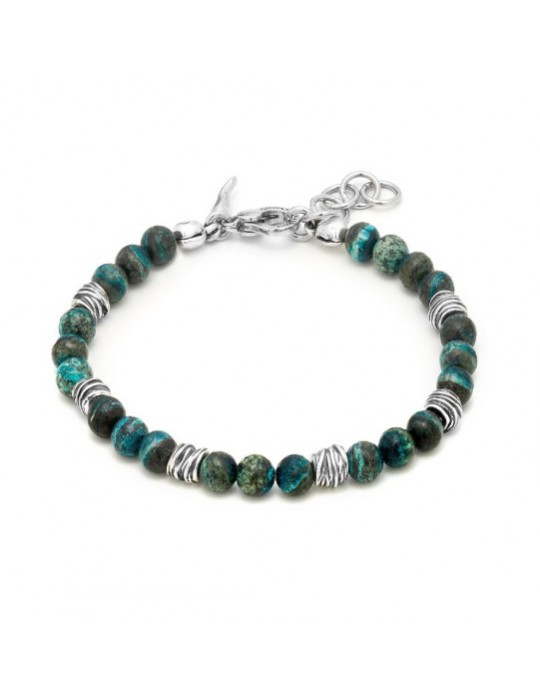 RASPINI - BRACCIALE TANGO DIASPRO VERDE - 11367