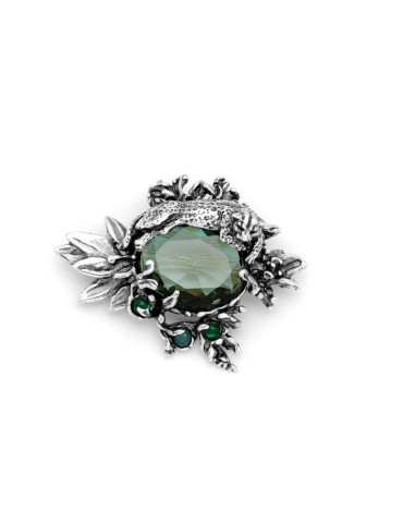 RASPINI - SPILLA AMAZZONIA QUARZO VERDE - 11900