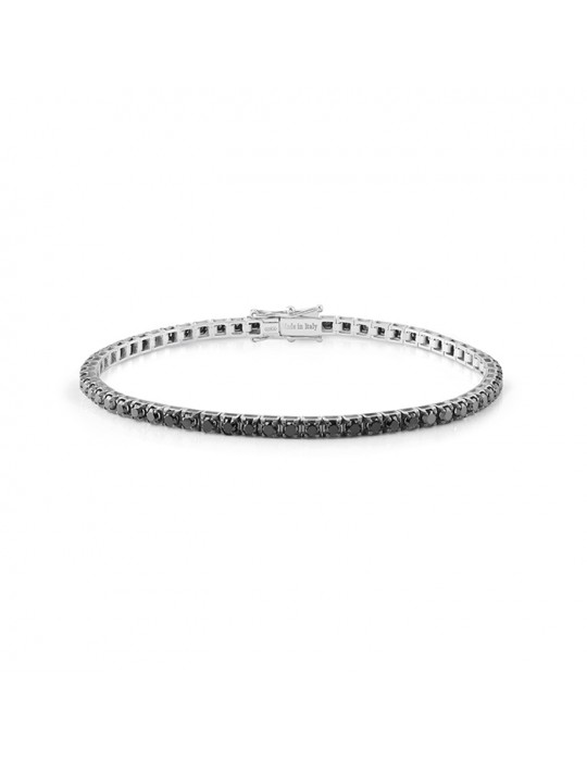 DAMIANI -  BRACCIALE TENNIS LUCE BLACK - 20089323