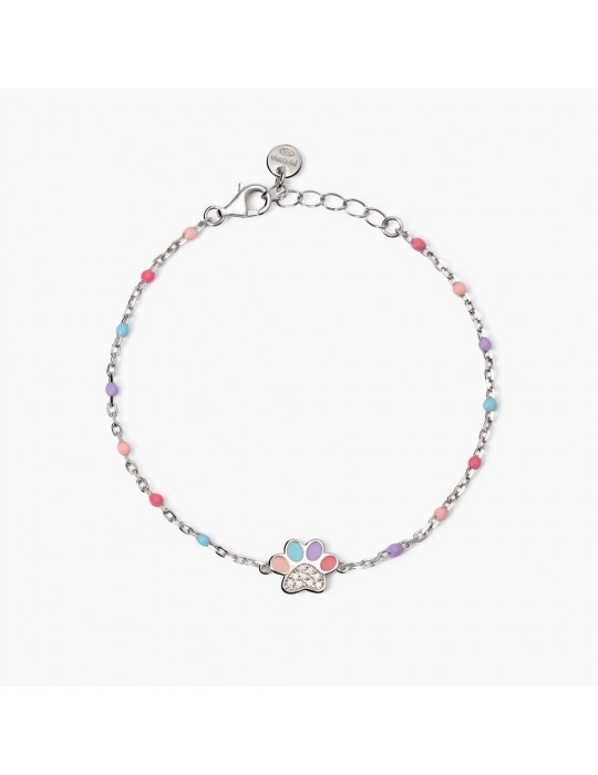 MABINA - BRACCIALE QUA LA ZAMPA MULTICOLOR