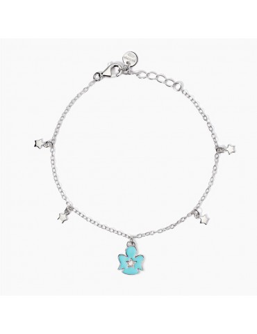 MABINA - BRACCIALE BABY ANGEL CON ANGIOLETTO