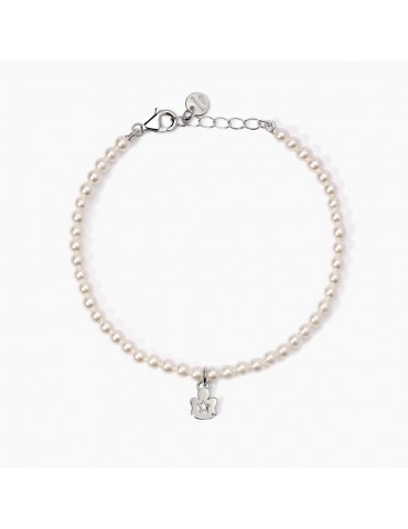 MABINA - BRACCIALE BABY ANGEL CON PERLE - 533923