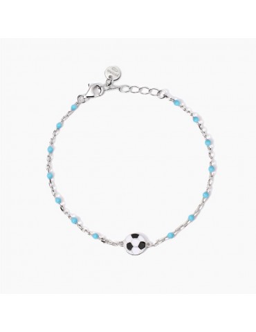 MABINA - BRACCIALE FOOTBALL AZZURRO - 533930