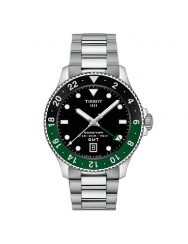 TISSOT - SEASTAR 1000 GMT BLACK - T1208521105100