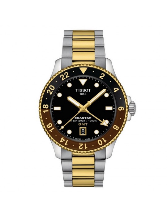 TISSOT - SEASTAR 1000 GMT BICOLOR - T1208522205100