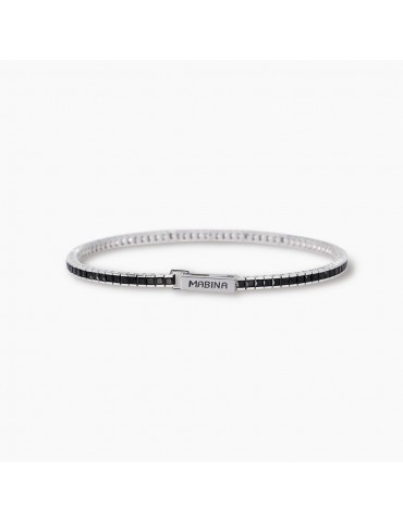 MABINA - BRACCIALE TENNIS CLUB NERO - 533976