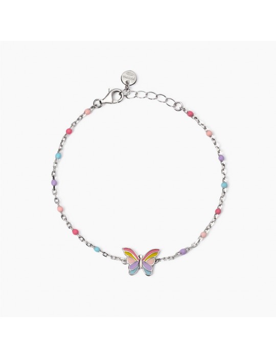 MABINA - BRACCIALE BUTTERFLY MULTICOLOR - 533910