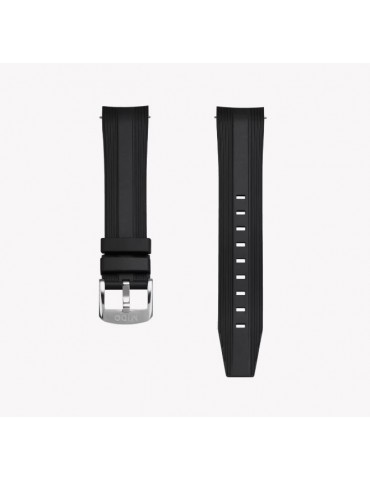 MIDO - CINTURINO IN CAUCCIÙ NERO OCEAN STAR 39MM