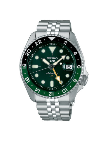 SEIKO - SPORTS SERIE 5 SPORTS STYLE GMT GREEN