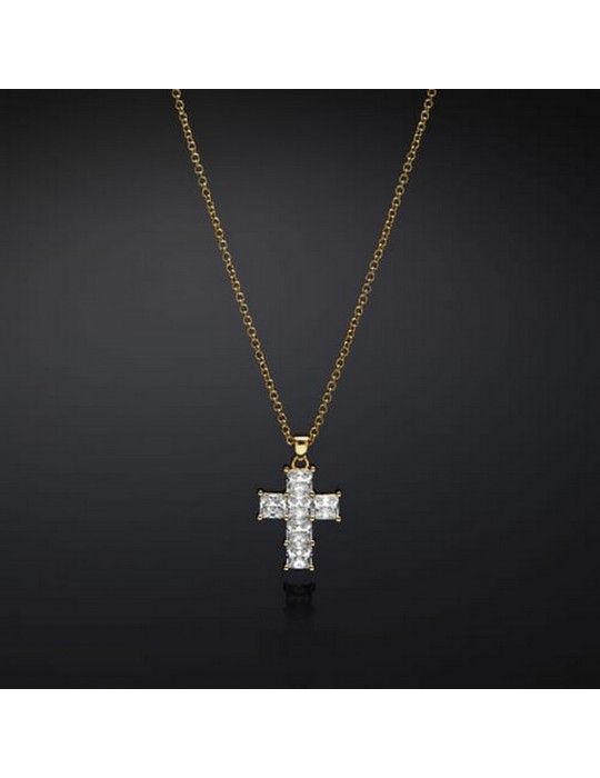 CHIARA FERRAGNI - COLLANA CROCE GOLD - J19AWC18