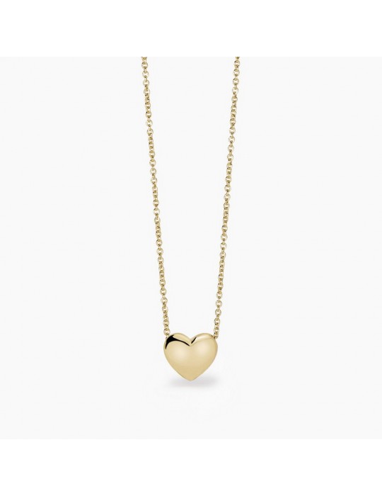 MABINA - COLLANA FEELING CON CUORE DORATO - 553741