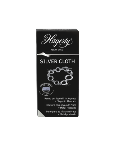 HAGERTY - SILVER CLOTH PANNO PULIZIA GIOIELLI