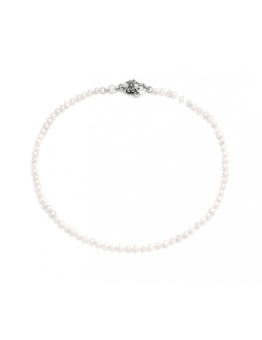 RASPINI - COLLANA MARGHERITA PERLE PICCOLE CM 44