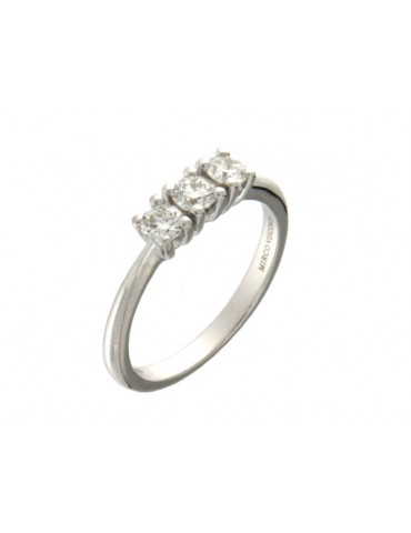 MIRCO VISCONTI - ANELLO TRILOGY ORO E DIAMANTI