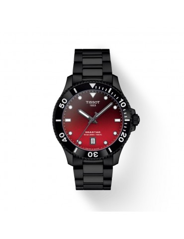 TISSOT - SEASTAR 1000 BLACK AND RED T1204103342100