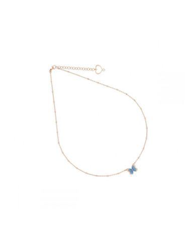 MAMANETSOPHIE - GIROCOLLO FARFALLA AZZURRA