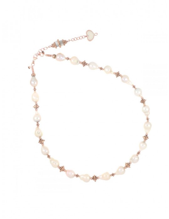 MAMANETSOPHIE - GIROCOLLO CON PERLE SCARAMAZZE