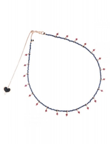 MAMANETSOPHIE - GIROCOLLO ZAFFIRO E GRANATO