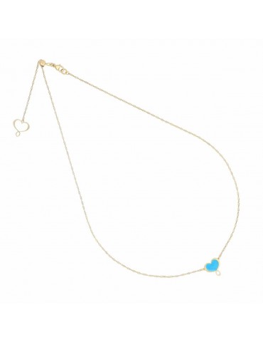 MAMANETSOPHIE - GIROCOLLO MES CON CUORE AZZURRO