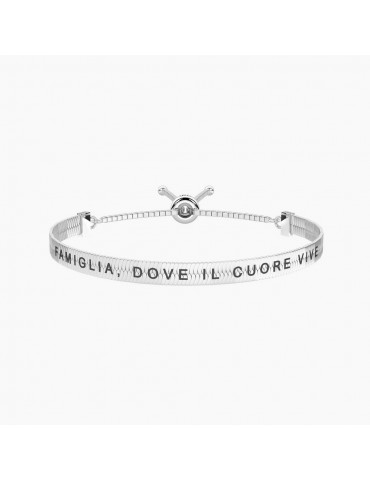 KIDULT - BRACCIALE REGOLABILE FAMIGLIA - CUORE