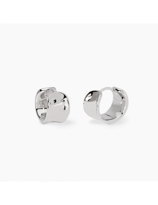 MABINA - ORECCHINI A CERCHIO AMAZING SILVER 563888