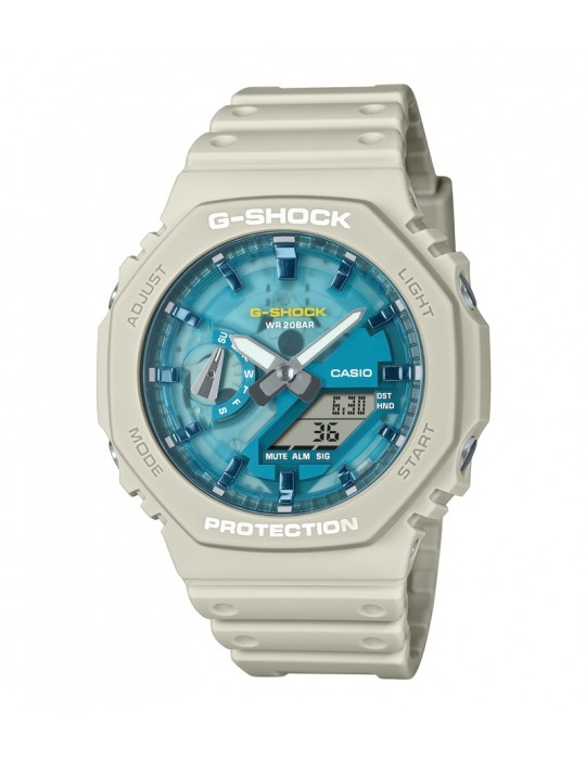CASIO - G-SHOCK CLASSIC SERIE GA-2100 AZZURRO