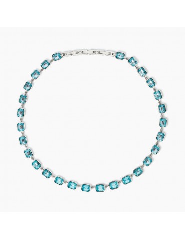 KIDULT - GIROCOLLO STYLE 01 CON CRISTALLI AZZURRI