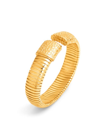 RASPINI - BRACCIALE TUBOGAS CROCO GOLD - 12330