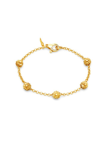RASPINI - BRACCIALE MARGHERITA LUCE DORATO - 12341