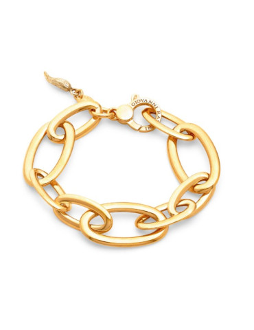 RASPINI - BRACCIALE MAGLIA OVALE BOLD DORATO 12374