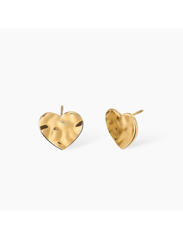KIDULT - ORECCHINI A CUORE STYLE 03 GOLD 861009