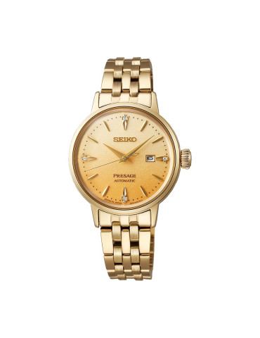 SEIKO - SOLOTEMPO PRESAGE FULL GOLD LADY SRE018J1