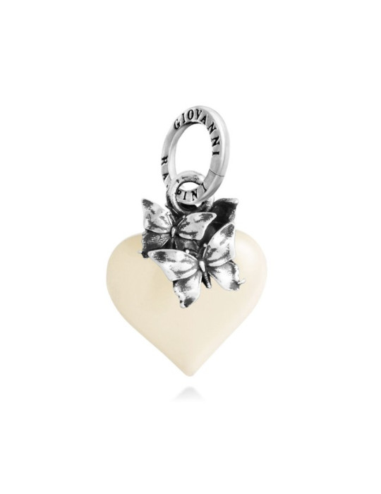 RASPINI - CHARM CUORE FARFALLE AVORIO - 12464