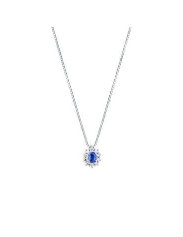 MIRCO VISCONTI - COLLANA ORO DIAMANTI E ZAFFIRO