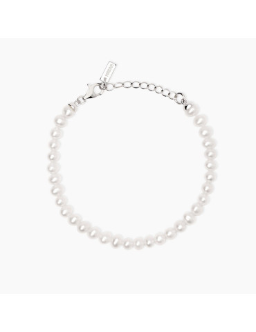 MABINA - BRACCIALE LOUISE CON PERLE COLTIVATE