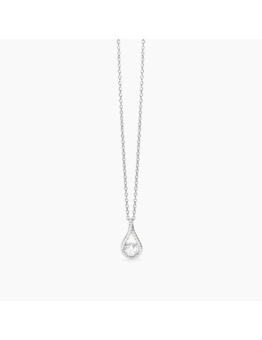 MABINA - COLLANA BEATRICE GOCCIA BIANCA - 553826