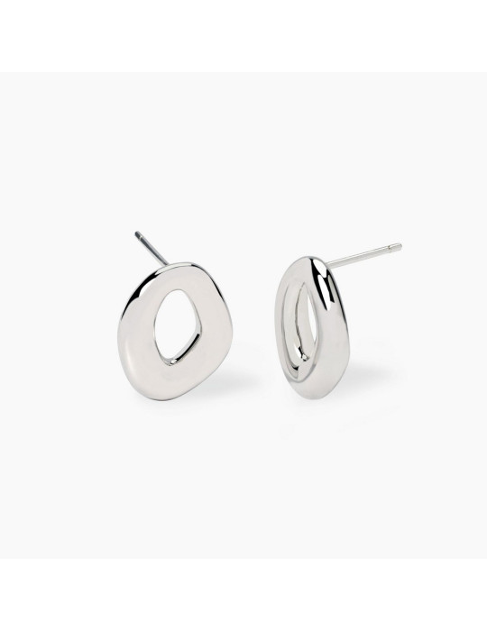 MABINA - ORECCHINI GEOMETRICI KIND SILVER - 563916