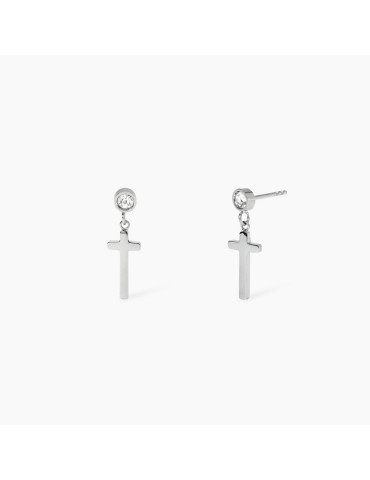 KIDULT - ORECCHINI CON  CROCE STYLE 29 - 861067