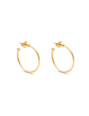 RASPINI - ORECCHINI CERCHIO AXIS GOLD - 12501