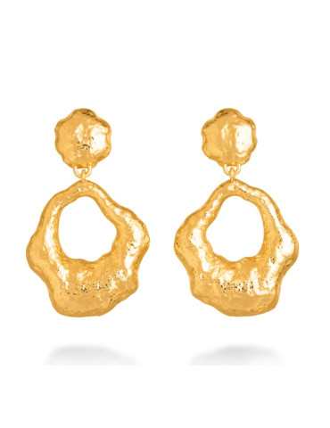 RASPINI - ORECCHINI SAND GOLD - N0013