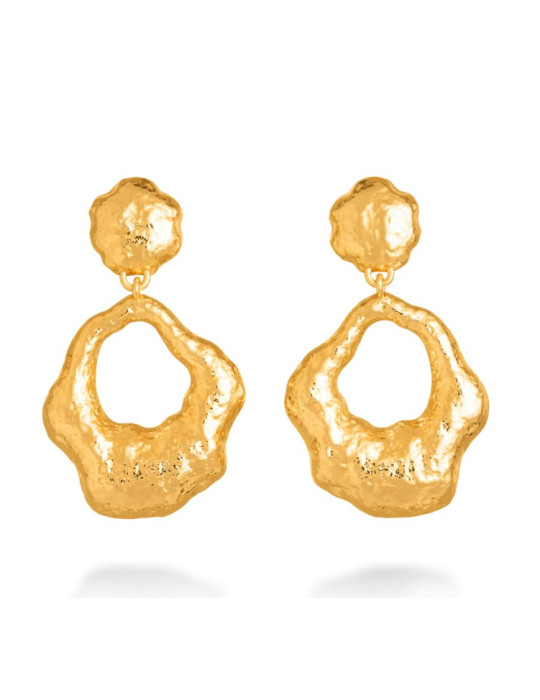 RASPINI - ORECCHINI SAND GOLD - N0013